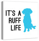 Designs Direct Creative Group Ruff Life 30x30 Canvas Wall Art