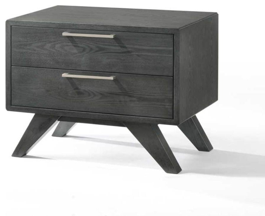 Nova Domus Soria Modern Gray Wash Bedroom Set, Eastern King