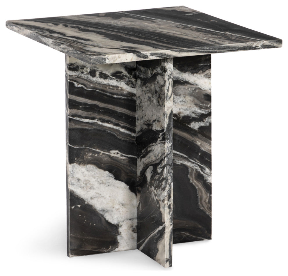 Verona End Table, Black