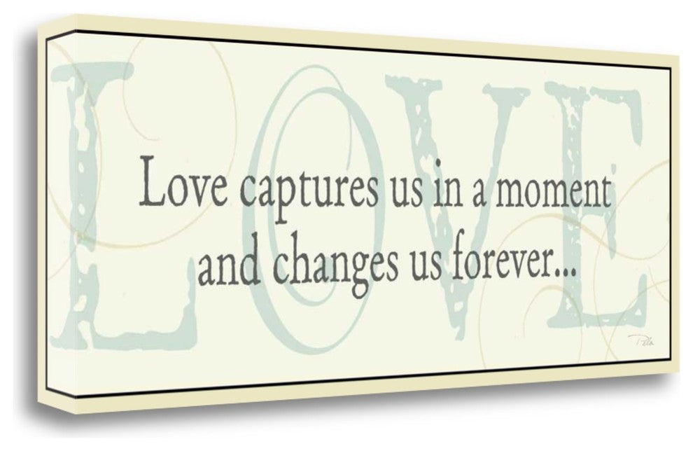 "Love Captures Us" By Pela, Giclee Print on Gallery Wrap Canvas, Ready to Hang