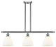 Innovations 516-3I-SN-GBD-751-LED 3 Light Island Light, Brushed Satin Nickel