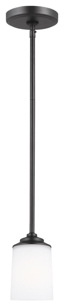 Kemal 1-Light Mini-Pendant, Midnight Black