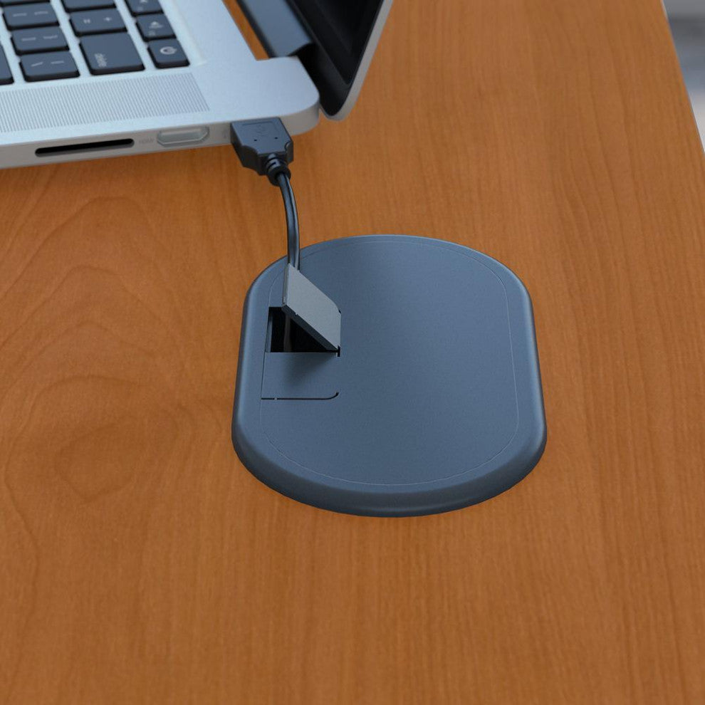 Series A 48W Corner Desk With 36W Return And Mobile File Cabinet