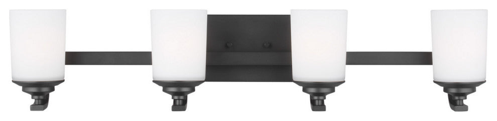 Kemal 4-Light Wall / Bath, Midnight Black