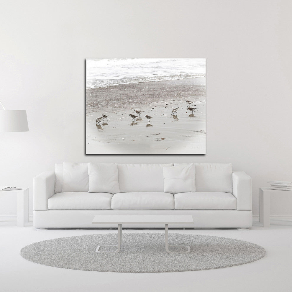 Sandpipers by Brooke T. Ryan, Print on Canvas, 30"x24"