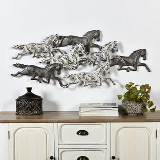 Dutton Off to the Races Metal Wall Art