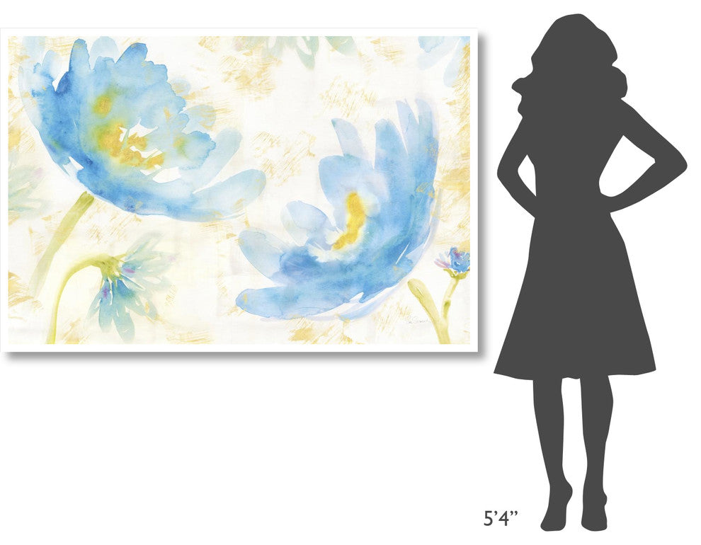 "Breeze Bloom I" Digital Paper Print by Sue Schlabach, 62"x42"