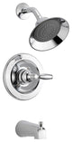 Peerless Apex Bath and Shower Trim, Polished Chrome, 7"x8"x7"