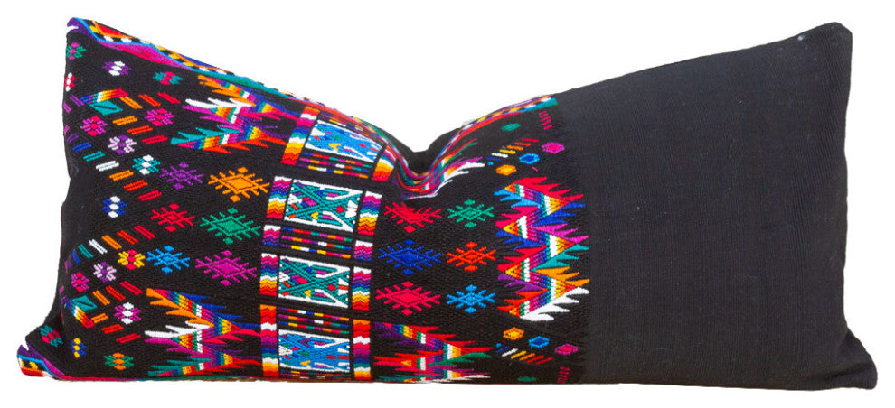 Vintage Mayan Brocade Eztli Pillow