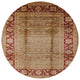 Ahgly Company Indoor Round Mid-Century Modern Area Rugs, 4' Round