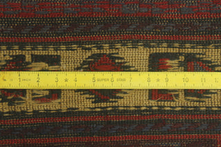Semi Antique Gulaalai Beige/Rust Rug, 6'5x8'6