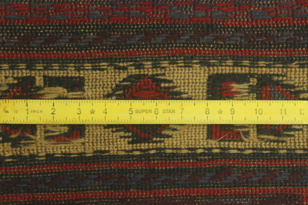 Semi Antique Gulaalai Beige/Rust Rug, 6'5x8'6