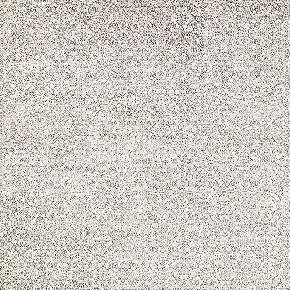 Ahgly Company Indoor Square Mid-Century Modern Area Rugs, 4' Square
