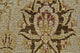 Weave & Wander Haverly Luxury Hand Knot Wool Rug, Brown/Gold, 5'6"x8'6"