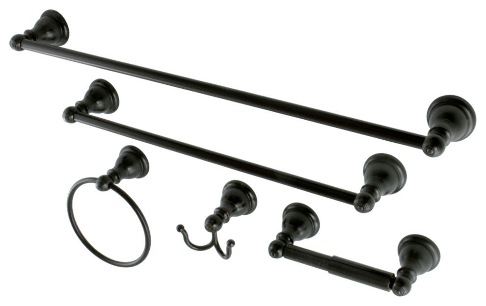 Kingston Brass 5-Piece Bathroom Accessory Set, Oil Rubbed Bronze