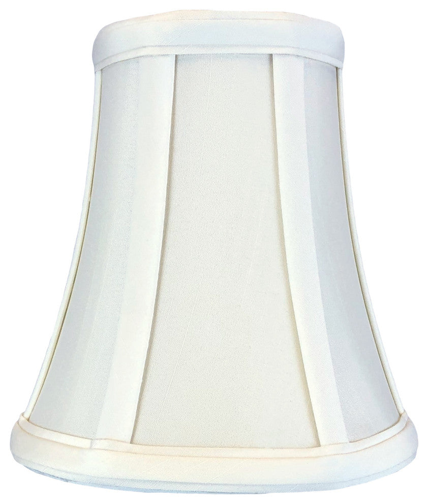 Royal Designs True Bell Basic Lamp Shade, Flame Clip Fitter, White, Single