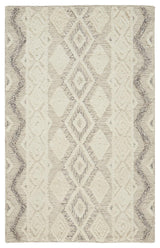 Weave & Wander Elika Gray 5'x8' Hand Tufted Area Rug