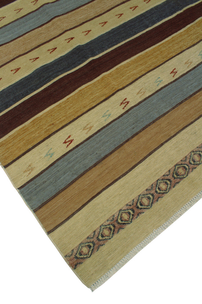 High-Low Kilim Belqis Beige Rug