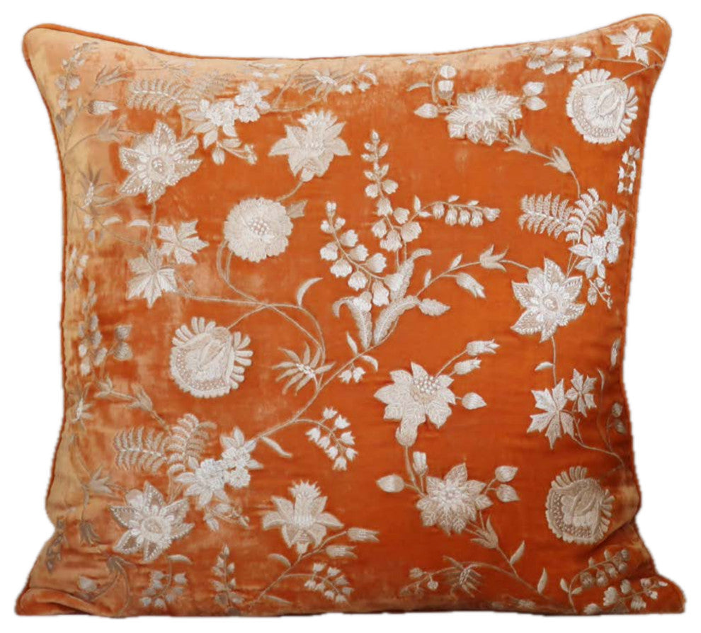 MME Bovary Tangerine Pillow Case