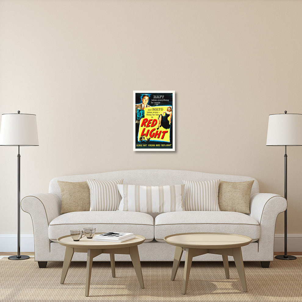 "Red Light" Stretched Canvas Giclee by Hollywood Photo Archive, 21x30"