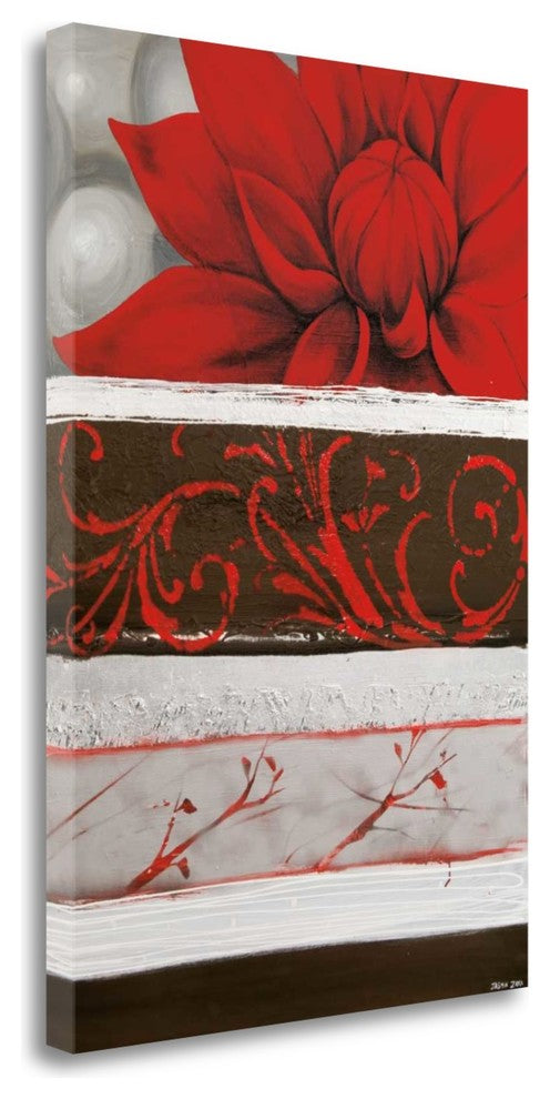 "Sumptuous Red" By Jasmin Zara Copley, Giclee Print on Gallery Wrap Canvas