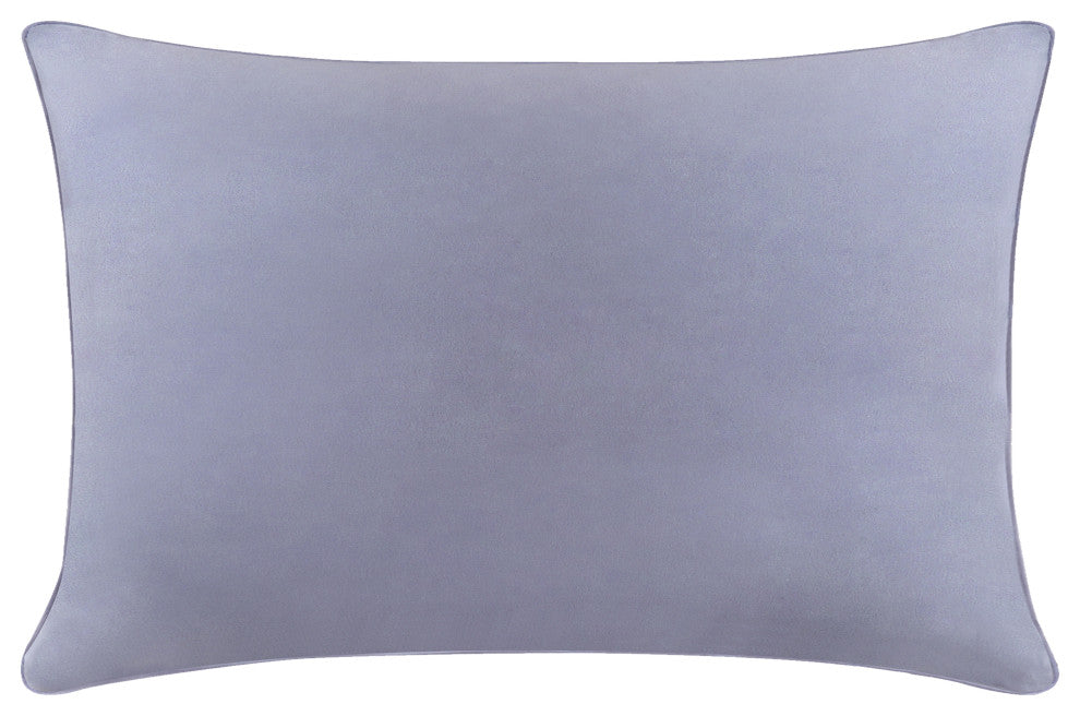 A1HC Throw Pillow Insert, Down Alternative Fill, Single, Slat Grey, 12"x20"