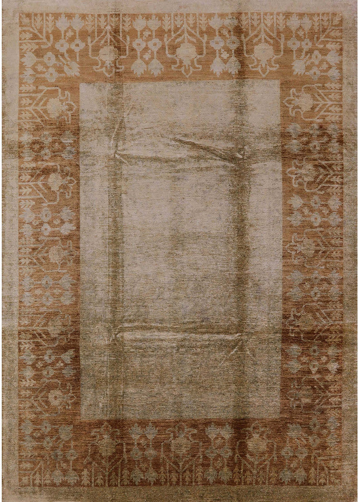 Ahgly Company Indoor Rectangle Mid-Century Modern Area Rugs, 6' x 9'