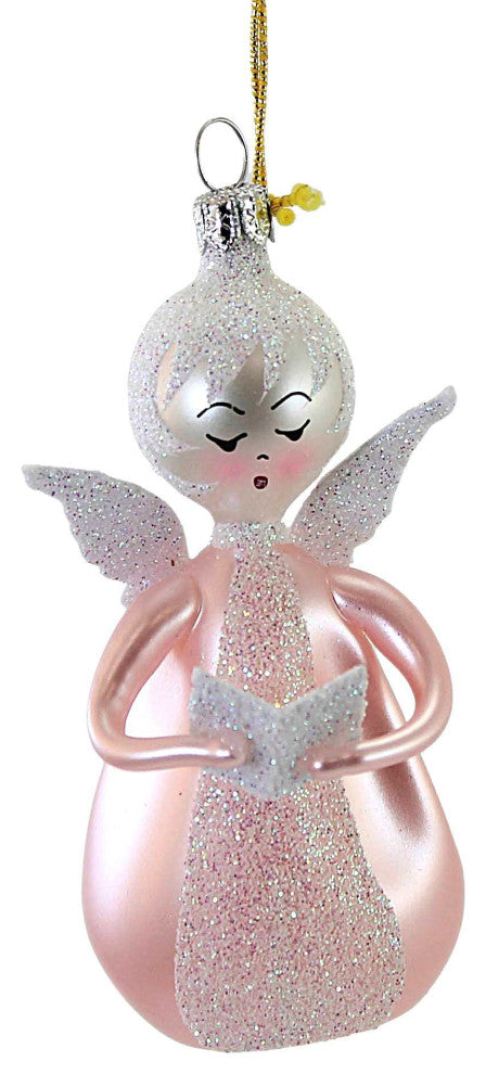 De Carlini Ornaments Angel W/ Book Tree Ornament Italian Baptism Birth