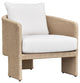 Alexa Cream Outdoor Armchair - Cream