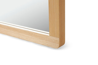 Modrest Gavin Modern Natural Ash Mirror
