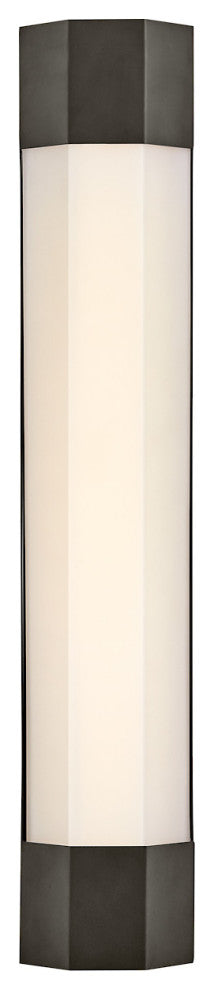 Hinkley Facet Large Sconce, Black Oxide