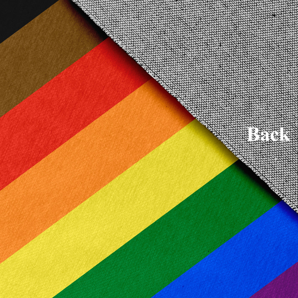 Inclusive Pride Chenille Rug, Inclusive Pride, 5'x7'