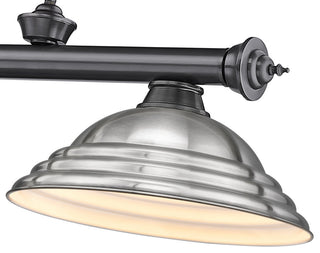 Zlite 2306-3BP-SBN 3-Light Billiard, Brushed Nickel