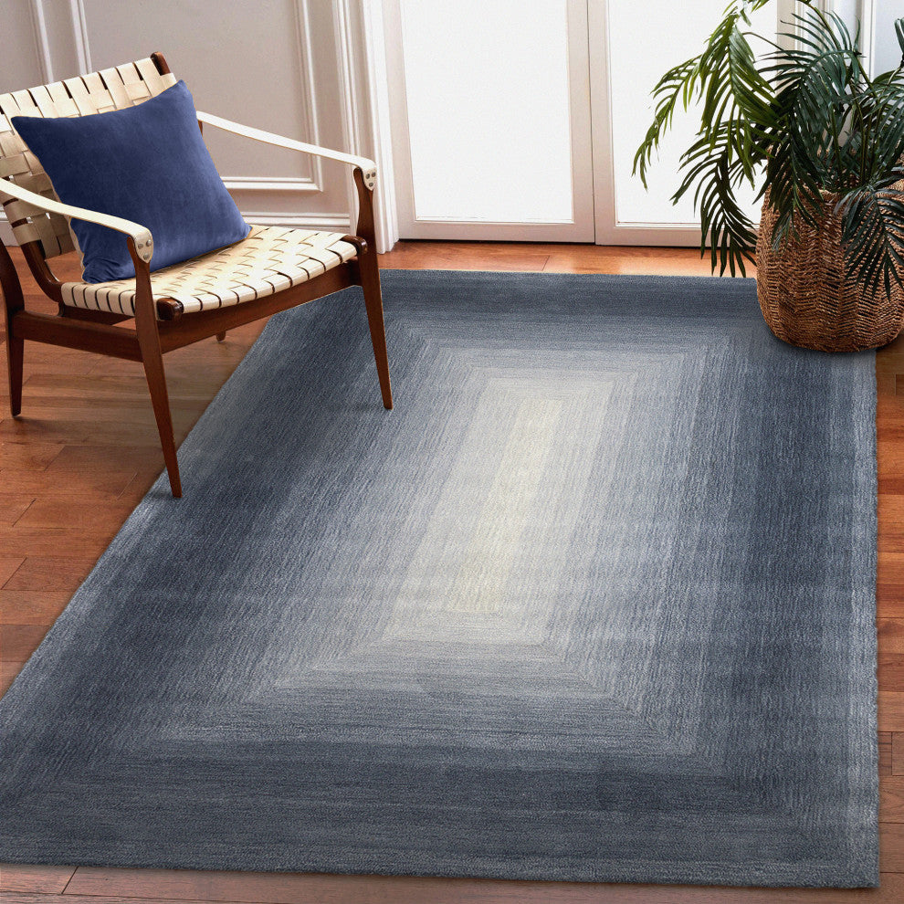 Tivoli Dream Border Indoor Rug Denim 8'3"x11'6"