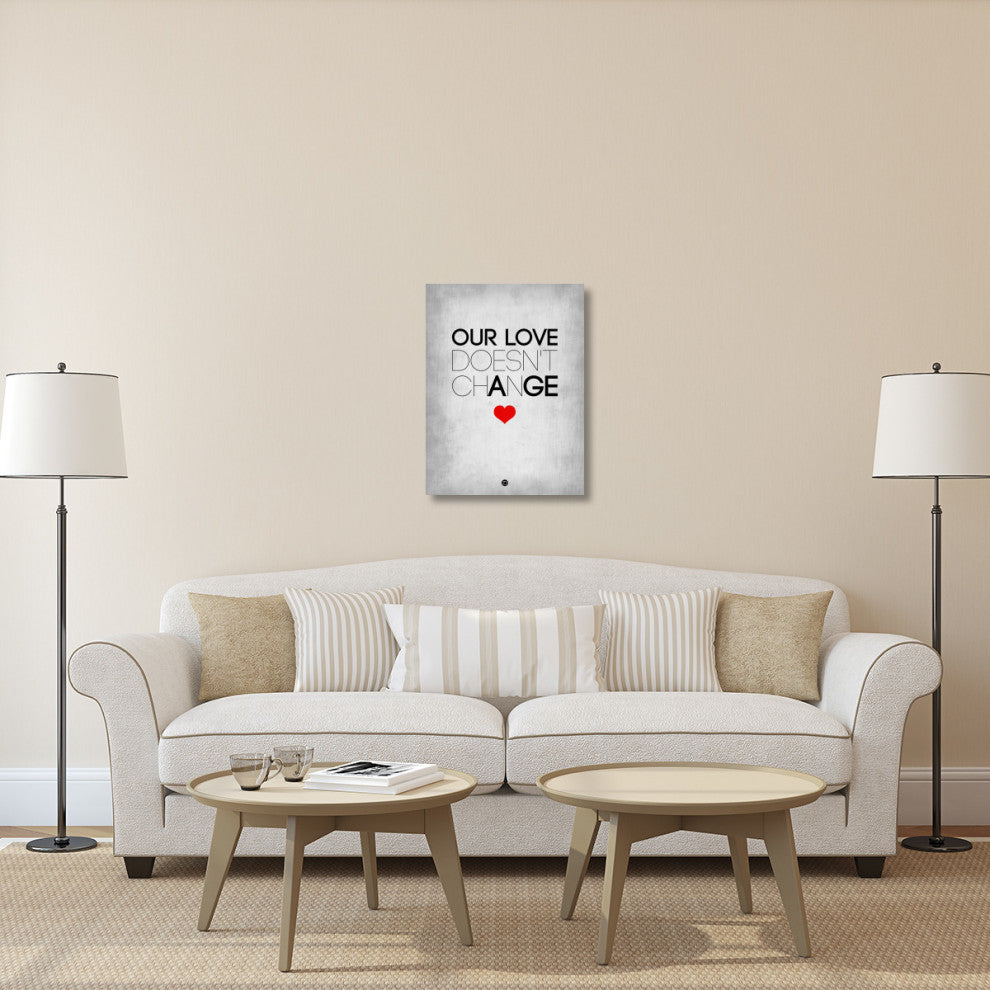 "Our Life Doesn't Change Poster 2" Fine Art Print