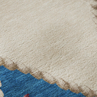Addison Premium Washable Mayfield AMF151 Ivory 3' x 5' Rug