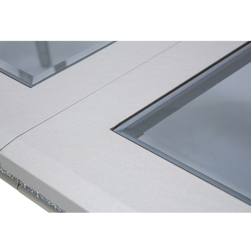 Melrose Plaza Rectangular Dining Table - Dove