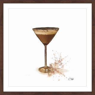 "Choc Martini" Framed Painting Print, 18"x18"