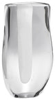 Cyan Inverted Oppulence Vase 11252, Clear