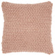 Mina Victory DC142 Throw Pillow, Blush, 20" x 20"
