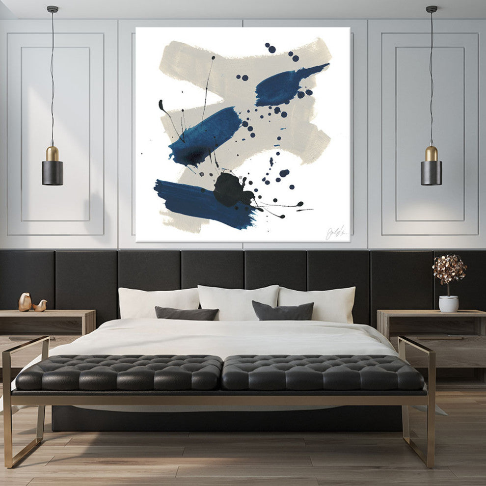 "Kanji III" Fine Art Giant Canvas Print, 54"x54"