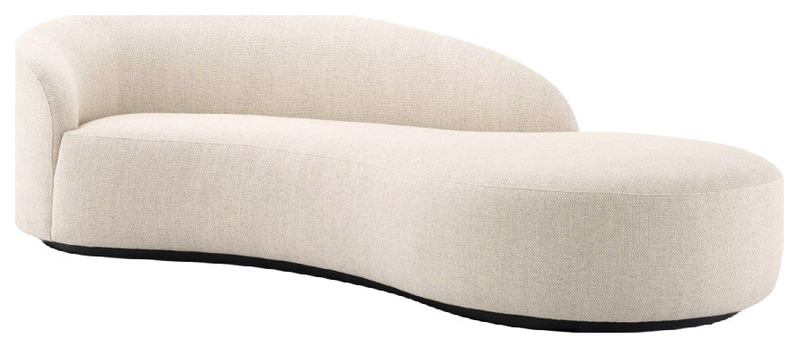 Modern Curved Sofa | Eichholtz Bernd, Cream