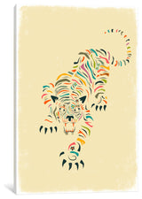 "Tiger" by Jazzberry Blue, 40x26x1.5