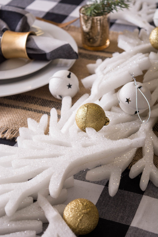 Hanging Foam Garland Leaves, Set of 2