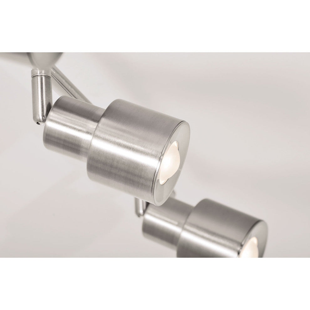 Chappelle LED Fixed Rail, Satin Nickel