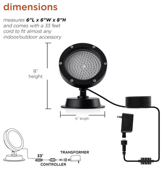 144 LED Super Bright Color Changing Light