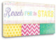 "Reach For The Stars" By Jennifer Pugh, Giclee Print on Gallery Wrap Canvas
