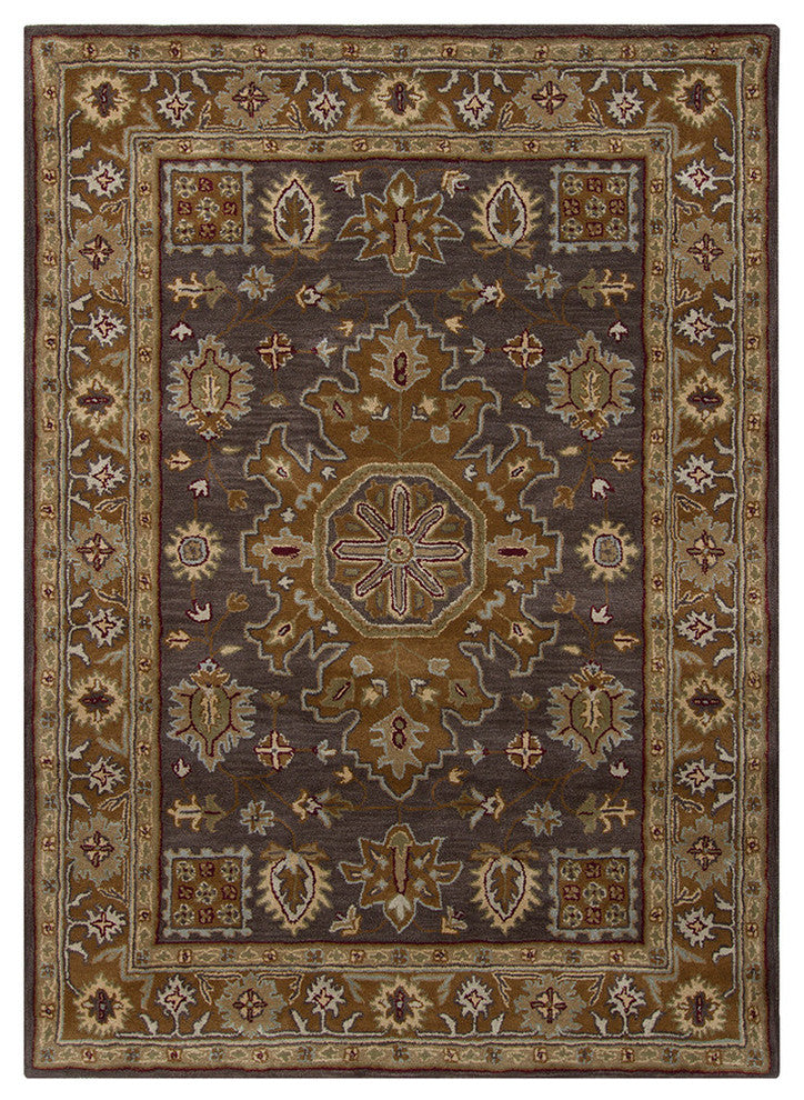 Bajrang Traditional Area Rug, 7'x10'