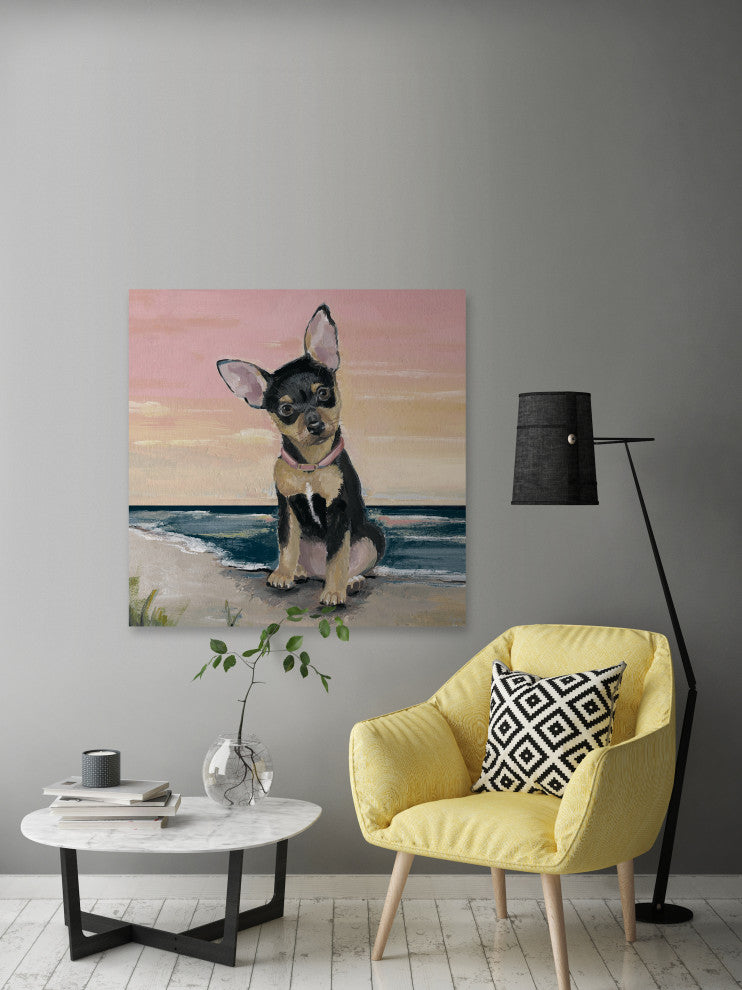 "Booker Is Amazed" Painting Print on Wrapped Canvas, 12x12