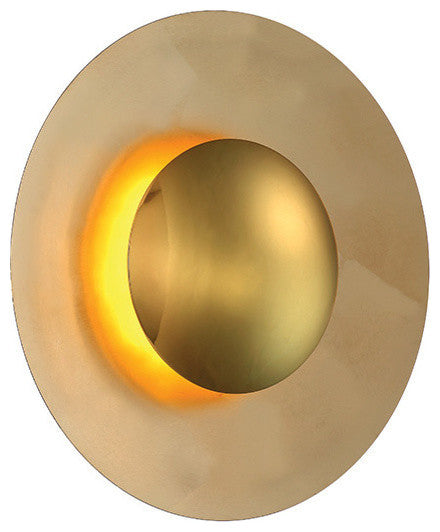 Modern Forms Blaze LED Wall Sconce, Gold Leaf, 18"
